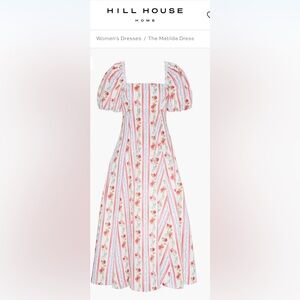 NWT Hill House Matilda pomegranate stripe👛